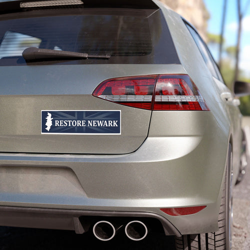 Restore Newark Car Magnet