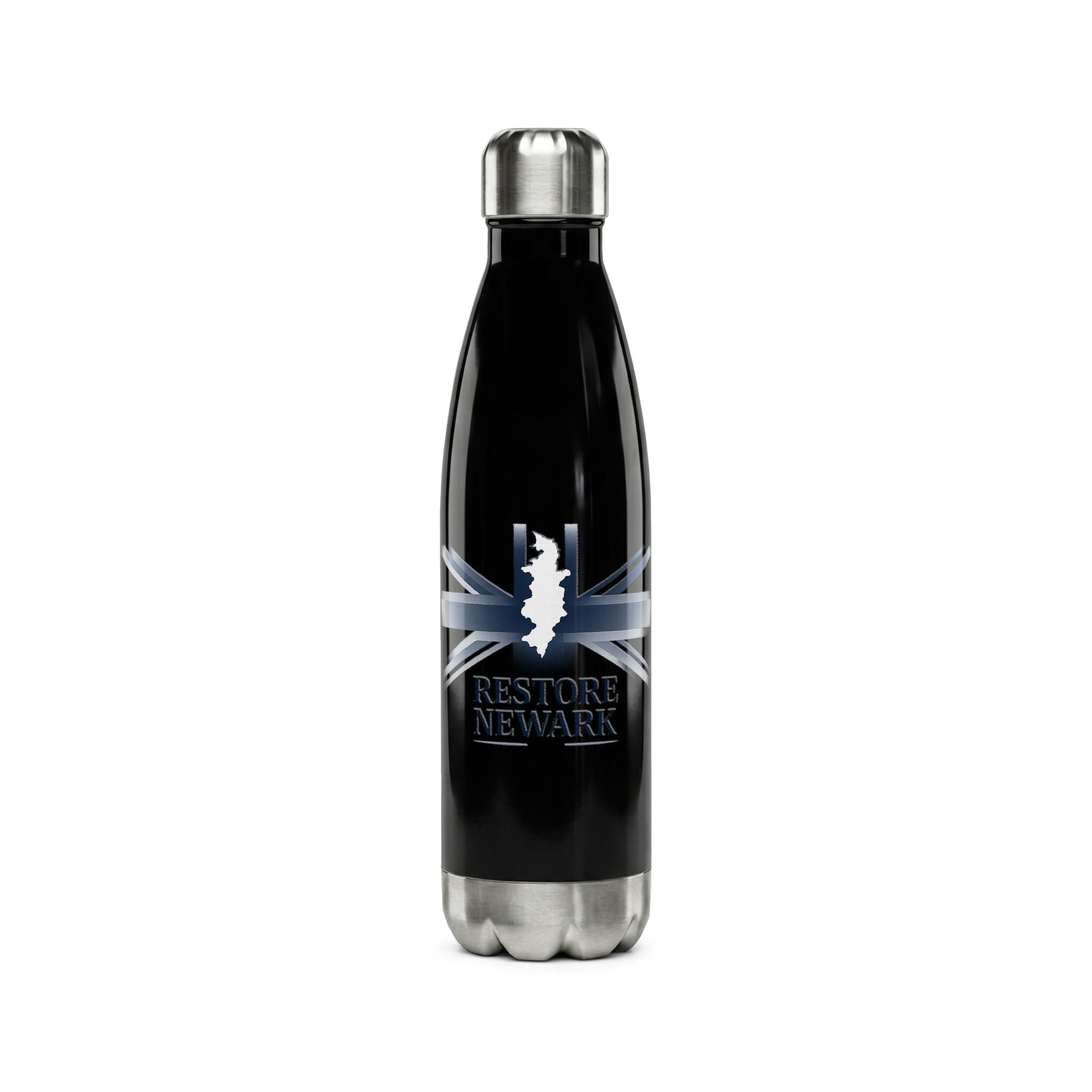 Restore Newark Stainless Steel Water Bottle — 17oz Insulated Travel Bottle