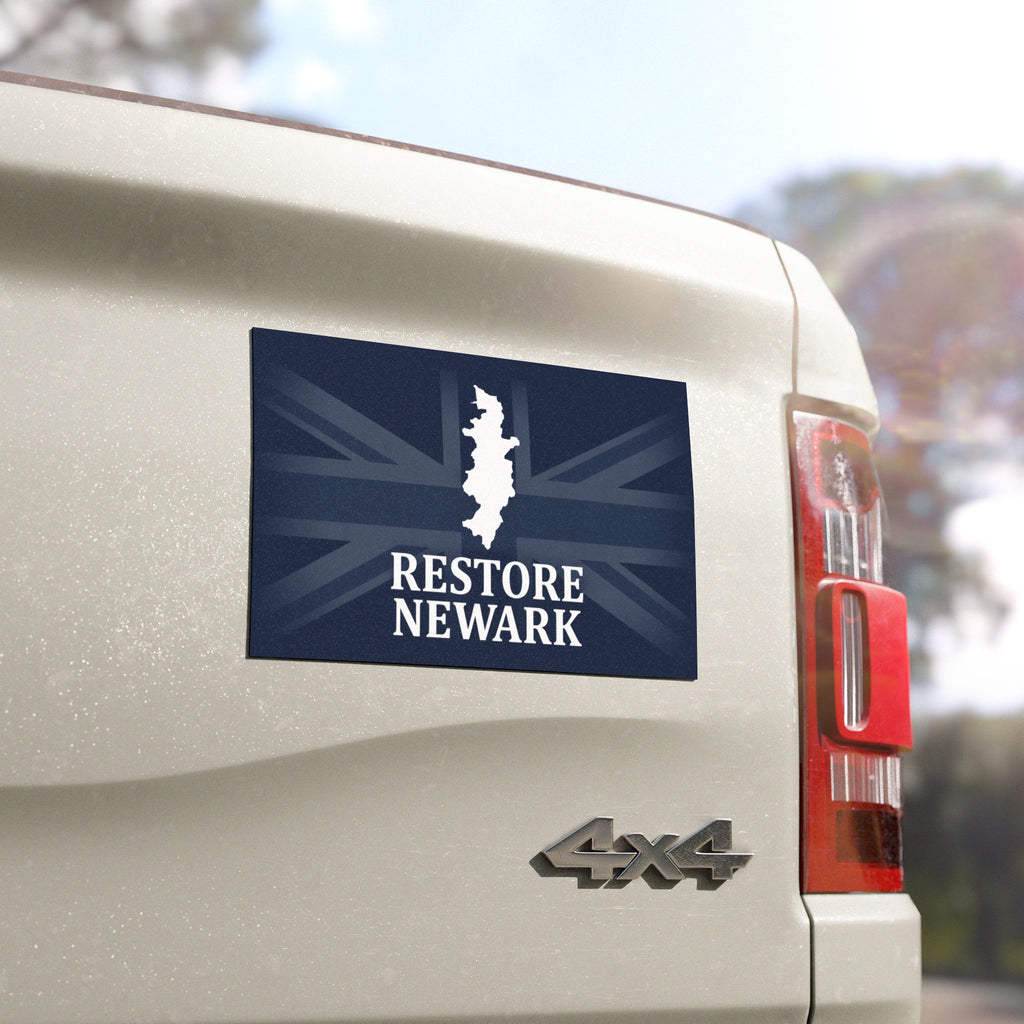 Restore Newark Car Magnet