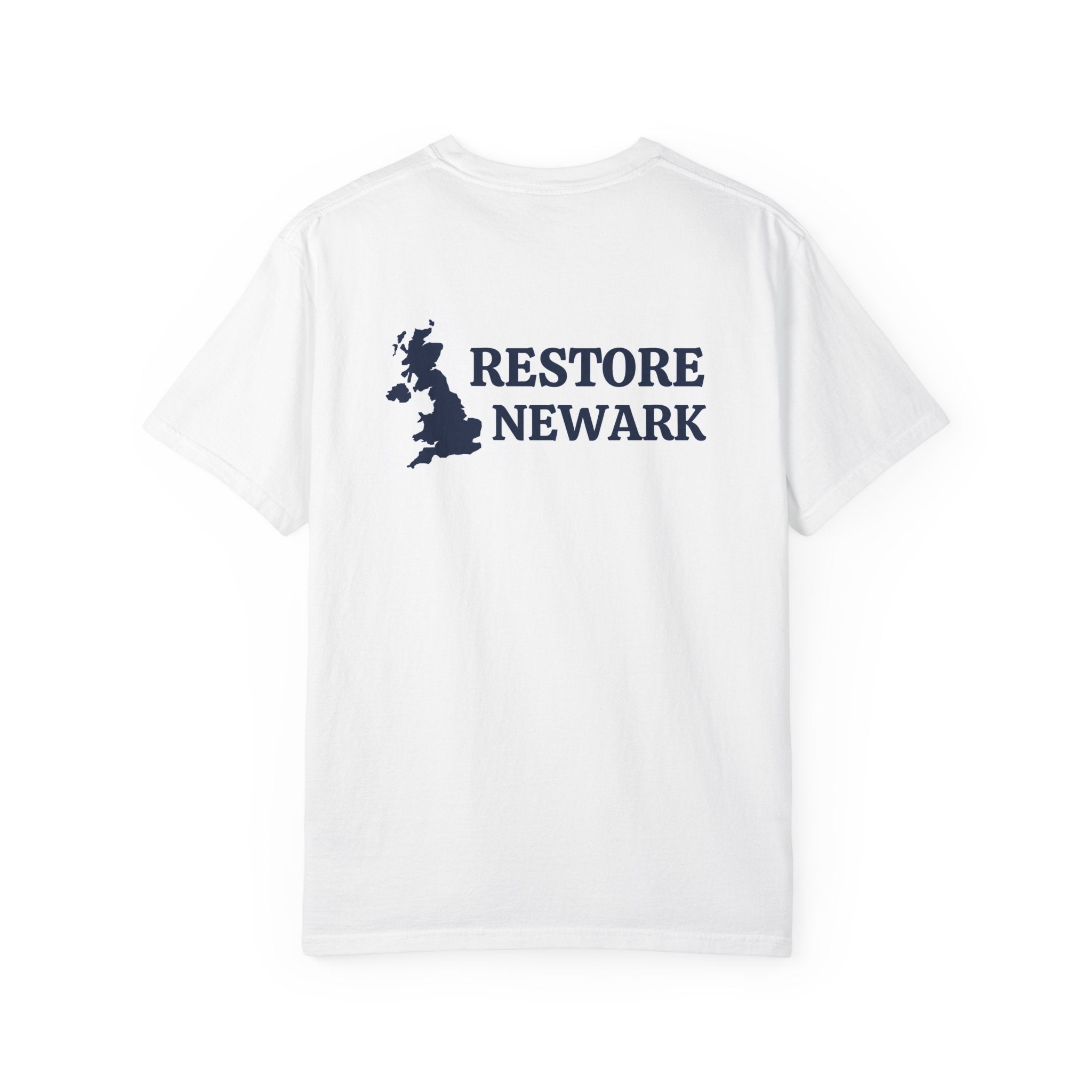 Restore Newark T-Shirt — UK Map Graphic City Pride Tee